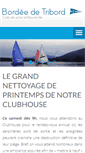 Mobile Screenshot of bordee-de-tribord.ch